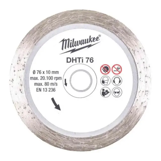 Milwaukee Diamantkappeskive DHTS 76 Ø76X10 mm 