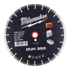 Milwaukee Diamantskive DUH 350 &#216;350mm