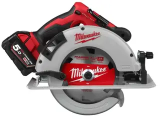 Milwaukee Sirkelsag M18 BLCS66-502X 18V, 5.0Ah, med HD-Box