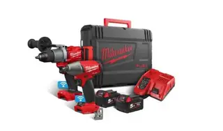 Milwaukee Kombipakke M18 ONEPP2B2-502X 18V, 5.0Ah, med HD-Box