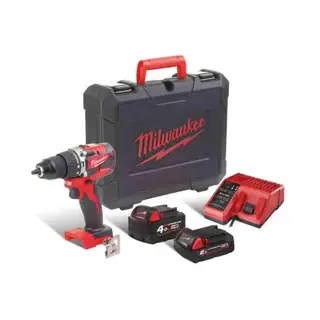 Milwaukee Slagbormaskin M18 CBLPD-422C 18V 4Ah 2Ah, med koffert