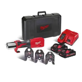 Milwaukee Pressverkt&#248;y M18 ONEBLHPT-302C 18V, 2x3.0Ah V-SET