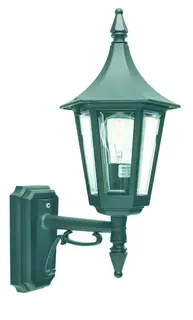 Norlys Rimini 259 Vegglampe Sort, 46W, Halo max, E27, IP54