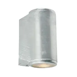 Norlys Mandal 1370 Vegglampe Galvanisert, 2x3,9W, LED, GU10, IP44