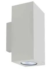 Norlys Sandvik 1732 Vegglampe Aluminium, 2x8W, LED 3000K