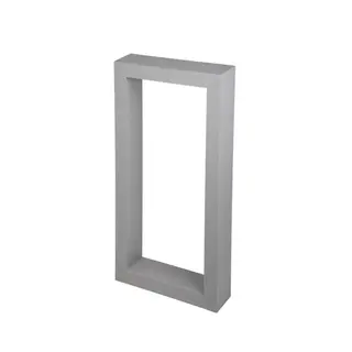 Norlys Hellvik 2410 Pullert Aluminium, IP 65, Dimbar