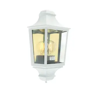 Norlys Glasgow 730 Vegglampe Hvit, 46W, Halo max, E27, IP54