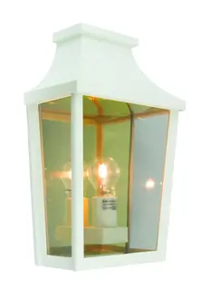 Norlys London 497 Vegglampe Hvit, 57W, Halo max, E27, IP54