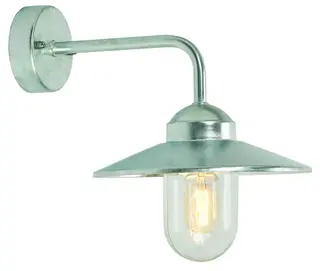 Norlys Vansbro 1920 Vegglampe Galvanisert, E27, 57W, Halo max, IP55