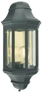 Norlys Genova 170 Vegglampe Sort, 46W, Halo max, E27, IP54