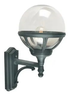 Norlys Bolgona 360 Vegglampe Sort, 46W, Halo max, E27, IP54