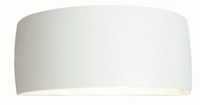 Norlys Vasa 127 Vegglampe Hvit, 8,5W, LED, E27, IP65 