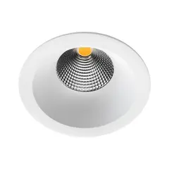 SG Armaturen Junistar Soft Downlight Hvit, 3000K, 9W, DALI