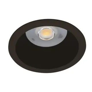 SG Armaturen Rax Soft 150 Downlight Sort, 3000K, 15W