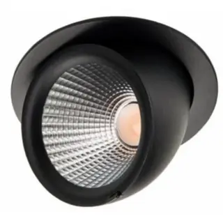 SG Armaturen Exclusive Midi Downlight Sort, 4000K, 26W, IN/OUT