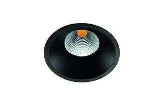 SG Armaturen Soft Slim Downlight Sort, 3000K, 9W