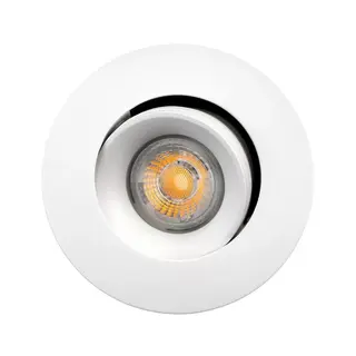 SG Armaturen Junistar Bio Downlight Hvit, 2700K, 5W, 8 stk