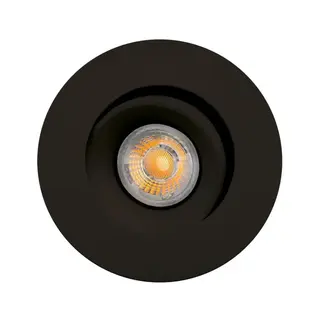 SG Armaturen Junistar Bio Downlight Sort, 2700K, 5W,  8 Stk