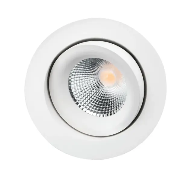 SG Armaturen Junistar Lux Downlight Hvit, 4000K, 7W 