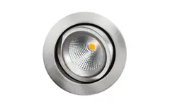 SG Armaturen Junistar Downlight B&#248;rstet st&#229;l, 2700K, 8W, DALI