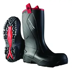 Dunlop Vernest&#248;vel Purofort&#174;+ Rugged S5 Mann, Str. 41, Sort, Par