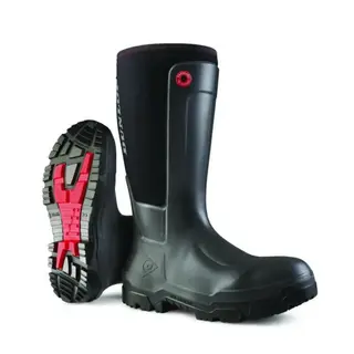 Dunlop Vernest&#248;vel Snugboot Workpro S5 Unisex, Str. 46, Sort, Par