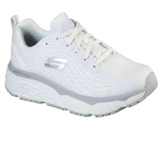 Skechers Arbeidssko Work Max Cushion Src Dame, Str. 40, Hvit, Par 