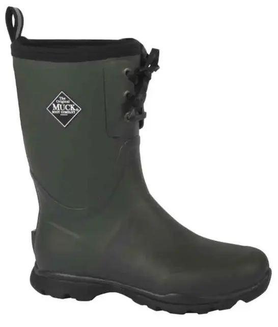 Muckboot Arbeidsstøvel Excursion Lace Unisex, Str. 48, Grønn, Par 