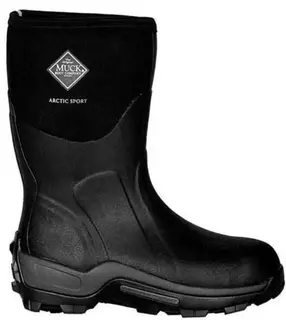 Muckboot Arbeidsst&#248;vel Artic Sport Mid Mann, Str. 39, Sort, Par