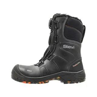 Sievi Vernest&#248;vel Alaska Roller+ Boa&#174; S3 Unisex, Str. 37, Sort, Par