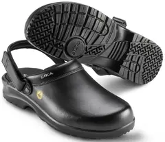 Sika Arbeidsklogg 19467 Fusion Clog Esd Unisex, Str. 39, Sort, Par