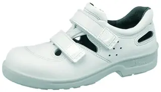 Sievi Vernesandal Relax White S1 Unisex, Str. 38, Hvit, Par