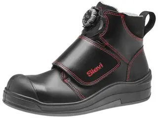 Sievi Verneskolett Asphalt Boa S2P Unisex, Str. 46, Sort, Par