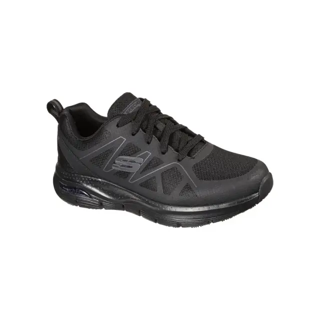 Skechers Arbeidssko Arch Fit Axtell Mann, Str. 40, Sort, Par 