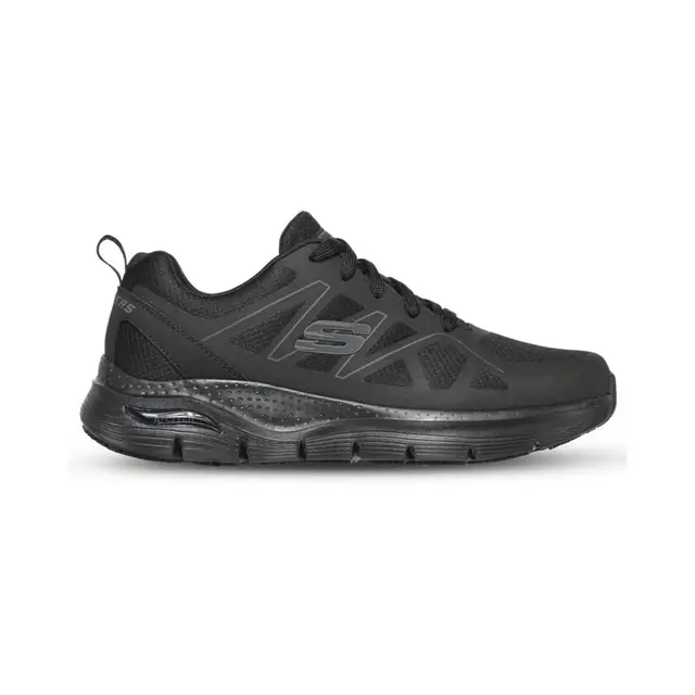 Skechers Arbeidssko Arch Fit Axtell Mann, Str. 40, Sort, Par 