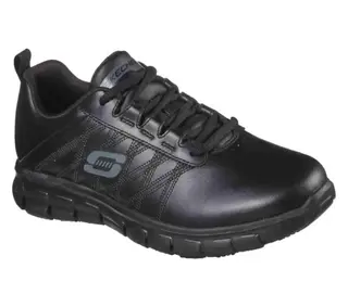 Skechers Arbeidssko Work Dame, Str. 36, Sort, Par