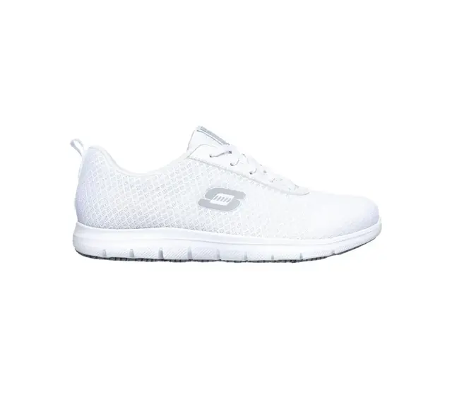 Skechers Arbeidssko Ghenter Bronaugh Dame, Str. 36, Hvit, Par 