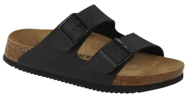 Birkenstock Yrkessandal Arizona Sl Unisex, Str. 35, Sort, Par 