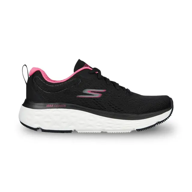 Skechers Fritidssko Max Cushion Delta W Dame, Str. 38, Sort/Rosa, Par 