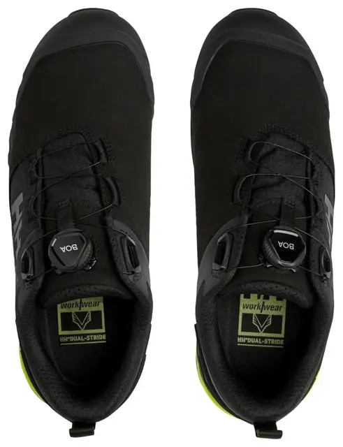 HH Vernesko Magni Evo Boa® Unisex, Str. 37, Sort/Lime, Par 