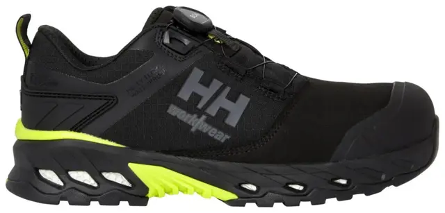 HH Vernesko Magni Evo Boa® Unisex, Str. 48, Sort/Lime, Par 