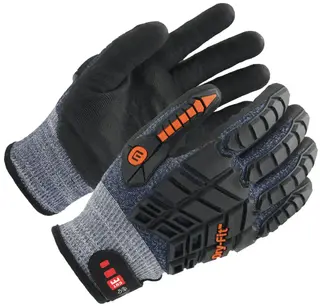 Workhand Impact Dry-Fit Airflow Mpact Str. 10, Bl&#229;, Par