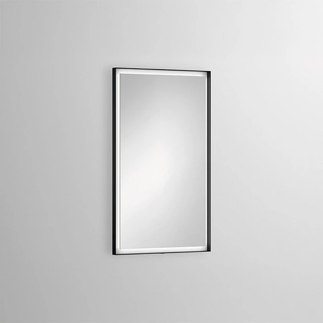 Alape Design Refleksjonsspeil 60x4 cm, Sort Matt 