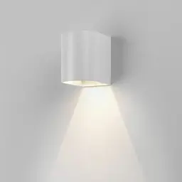 Astro Dunbar 100 Vegglampe Hvit