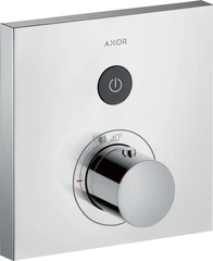 Axor ShowerSelect Termostat, m/1 utl&#248;p For innbygging, Rustfritt St&#229;l