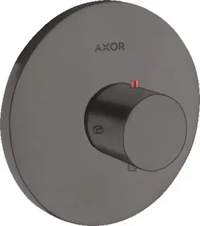 Axor Starck High Flow Termostat For innbygging, B&#248;rstet Sort Krom