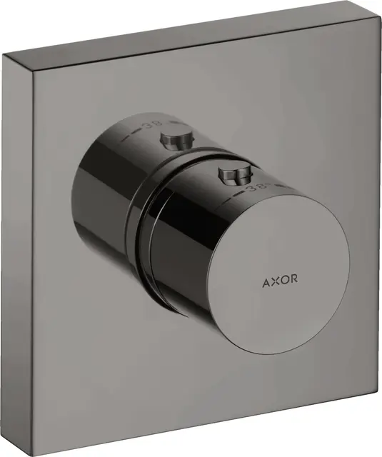 Axor Showersolution Termostat For innbygging, Polert Sort Krom 