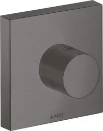 Axor Showersolution, 3/4-veis ventil B&#248;rstet Sort Krom