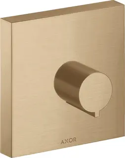 Axor Showersolution Avsperringsvent. For innbygging, B&#248;rstet Bronse