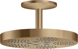 Axor One 1jet Takdusj, Ø280 mm Med 1 stråletype, Børstet Bronse